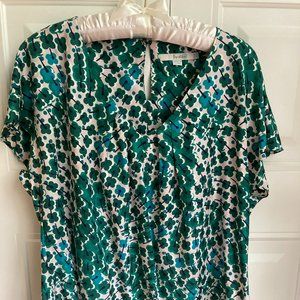 NWOT Boden Ravello silk-blend bouse